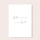 Just a little reminder  - Greeting card
