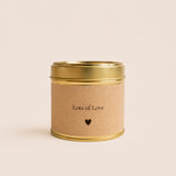 Lots of love - Gift candle