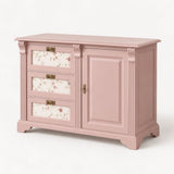 Rosalie Brocante Ladekast — Blush Pink