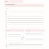Homecoming Soft reset - Printbare week bundel