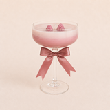 Feestglas, champagneglass , champagneglas kaars