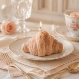 Chantilly - Croissant Kaars