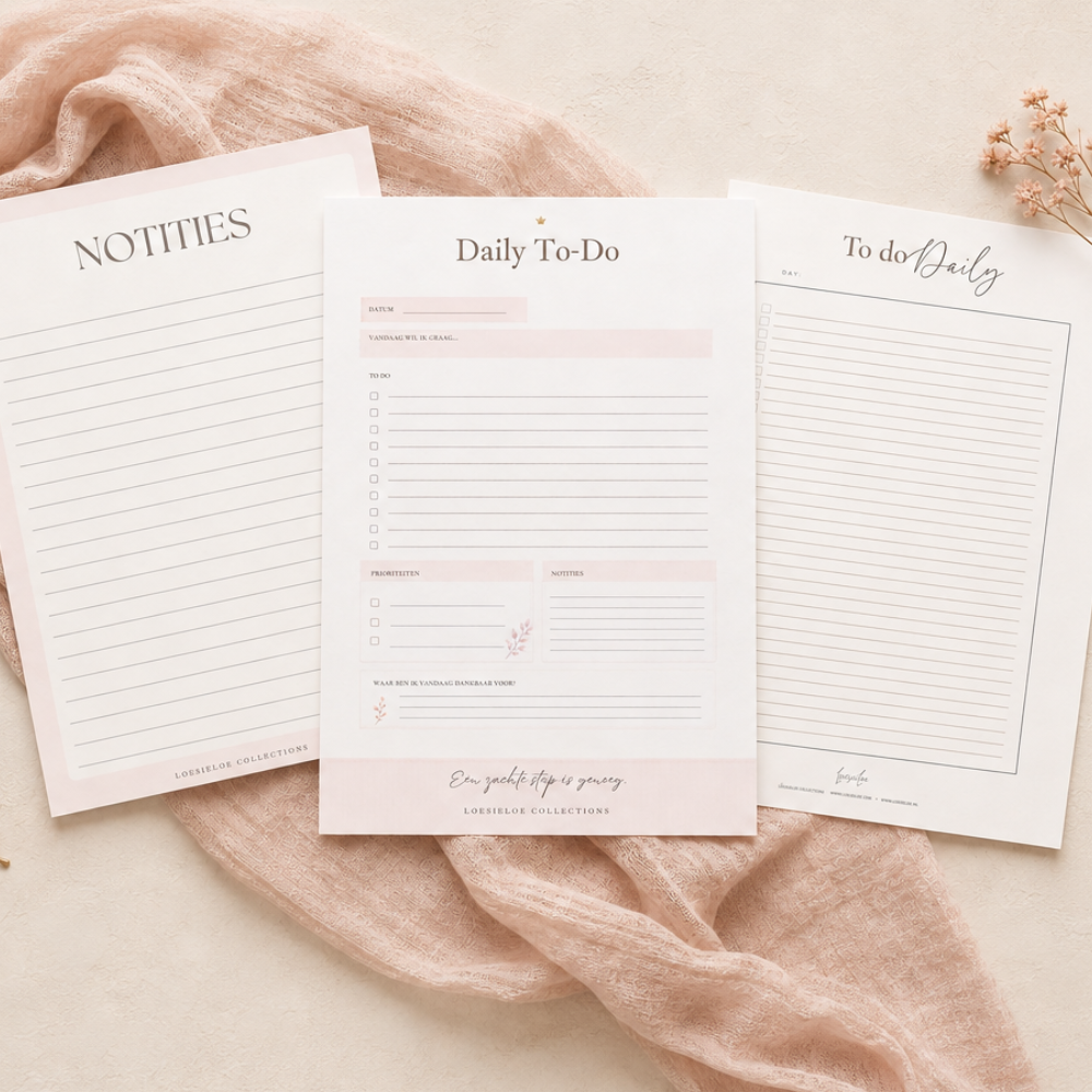 Printbaar - Dagplanner Set