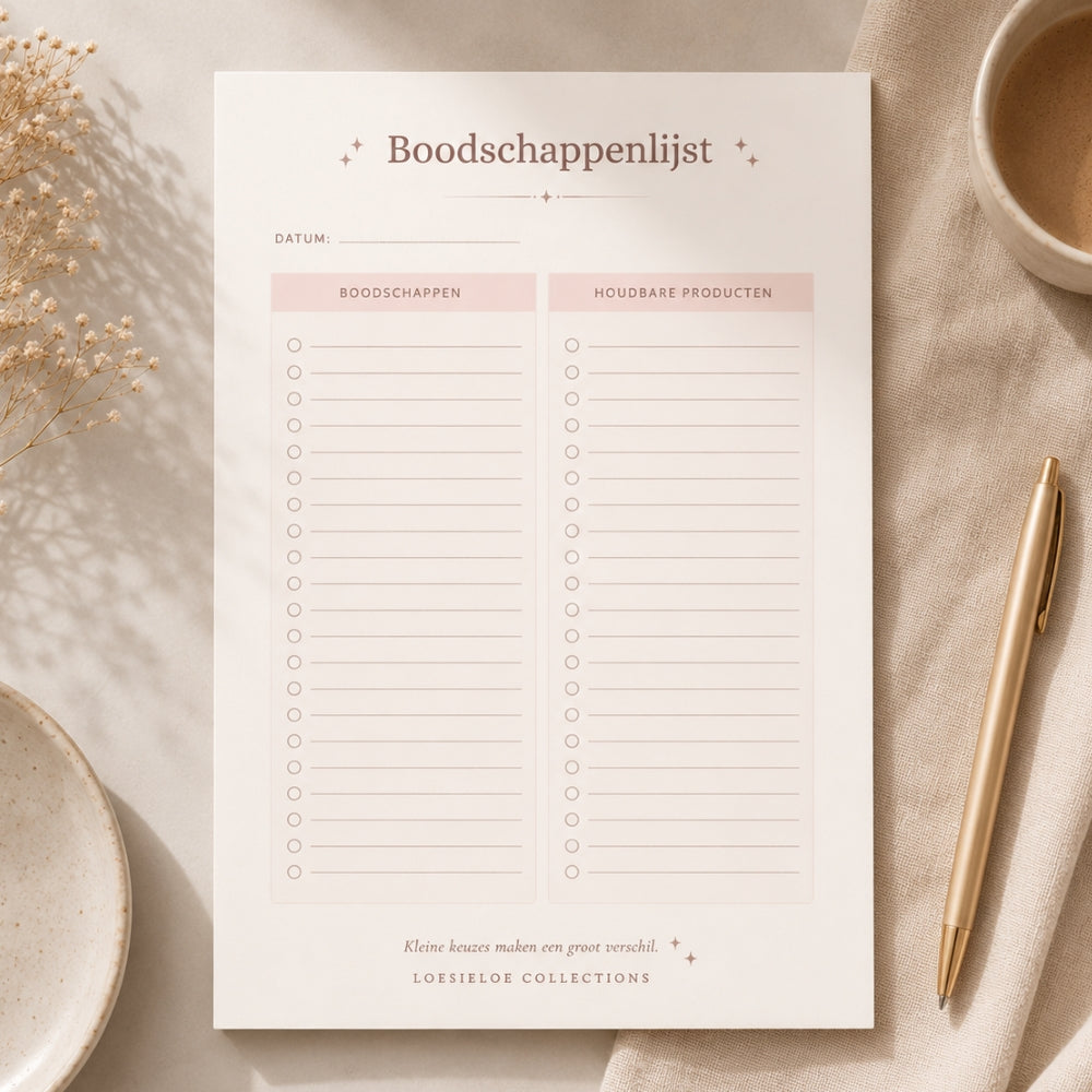 Maaltijdplanning & Boodschappen Bundel