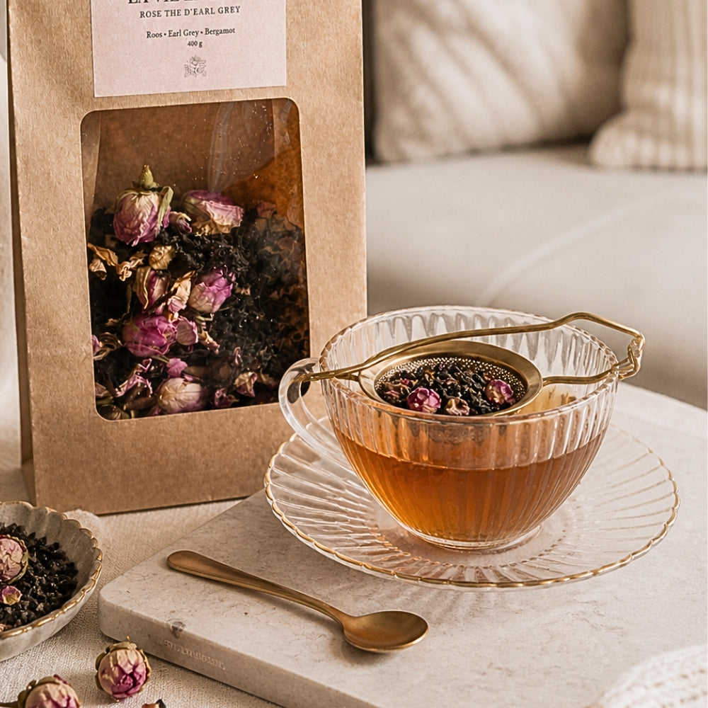 La Vie en Rose – Earl Grey Thé - Kraftzakje