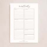 Printbaar - Basic To-Do Set
